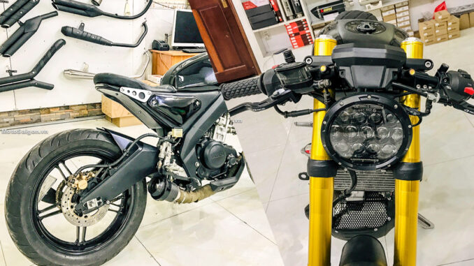 Yamaha R15 V3 Độ Cafe Racer Của Biker Sài Thành Có Một Không Hai | Chayxe.Vn