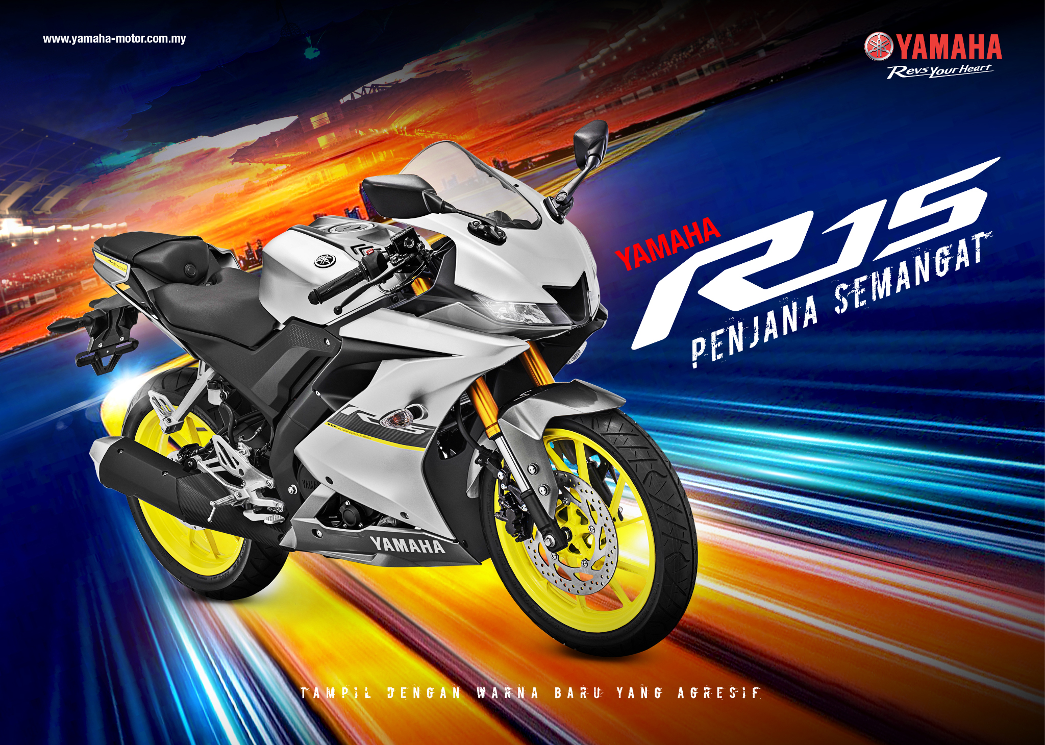 Yamaha R15 V3 2021 phiên bản mới ra mắt tại Malaysia Indonesia | CHAYXE.VN